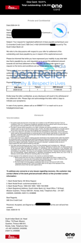 One-Card -SIB-18.91%